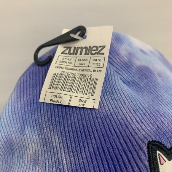 RipNDip Lord Nermal Cat Tye Dye Unisex Beanie NWT - Picture 3 of 7